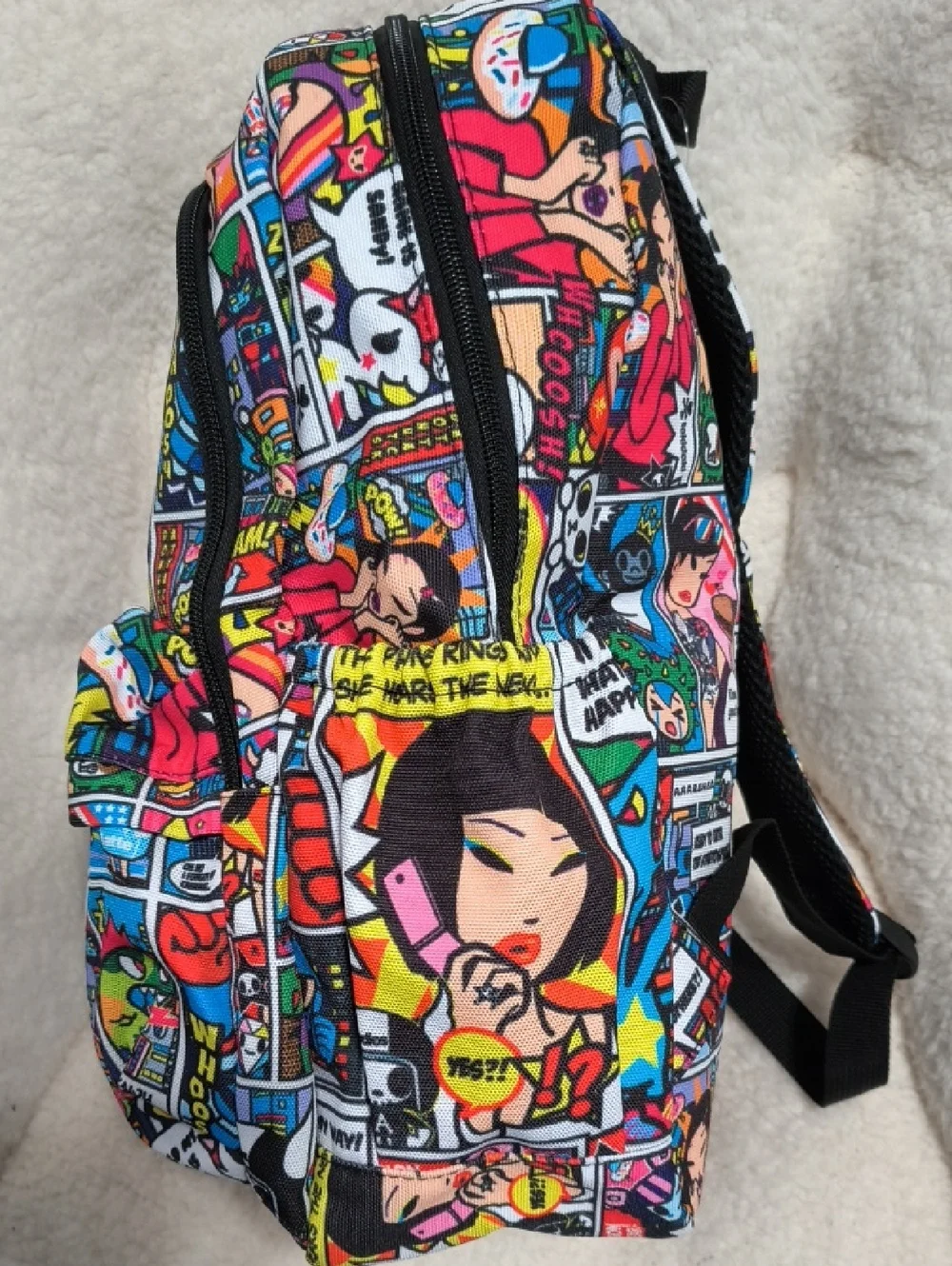 TOKIDOKI ADIOS MultiColor Backpack - Picture 10 of 12